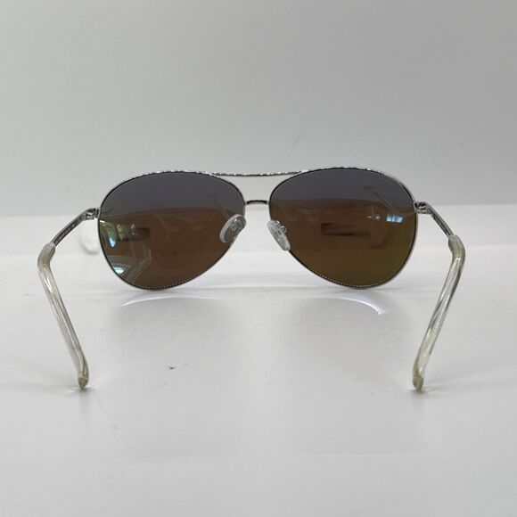 COLE HAAN CH 7032 (400) BLUE FLASH 61-11-135 POLARIZED BIG AVIATOR SUNGLASSES - Picture 5 of 8